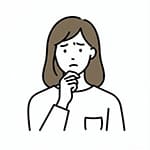 若い女性のアイコン